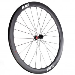 Flash™️ Ruedas de Carbono con Forma de Onda 700C 35/40/45/50/68 para Frenos de Disco Carretera Gravel CX